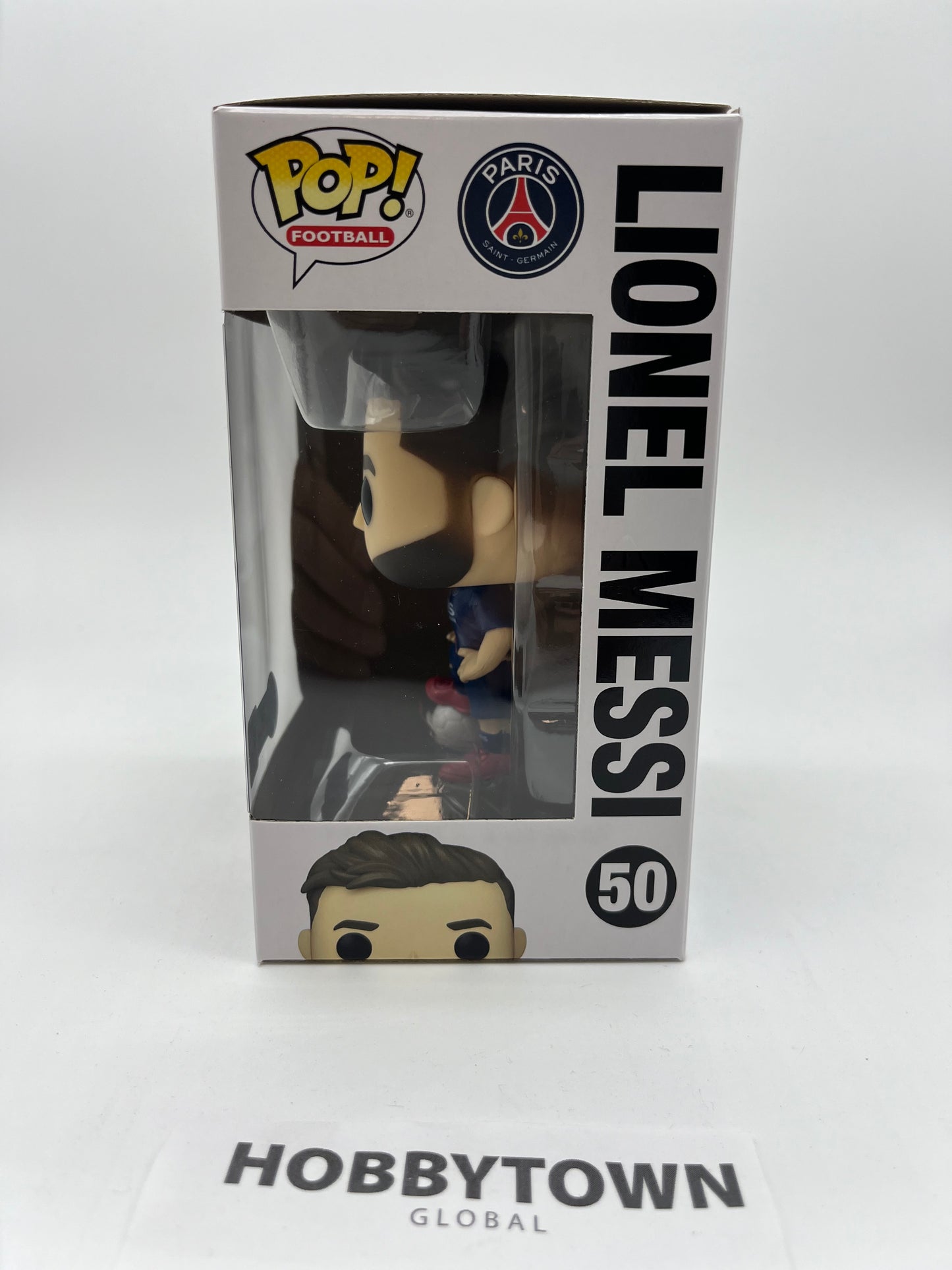 Funko Pop! Football: Paris Saint-Germain - Lionel Messi #50 Collectible Vinyl Figure