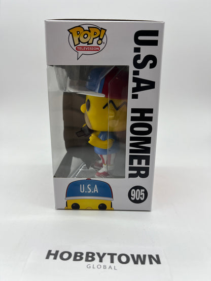 Funko Pop! Animation: Simpsons - USA Homer #905 Collectible Vinyl Figure