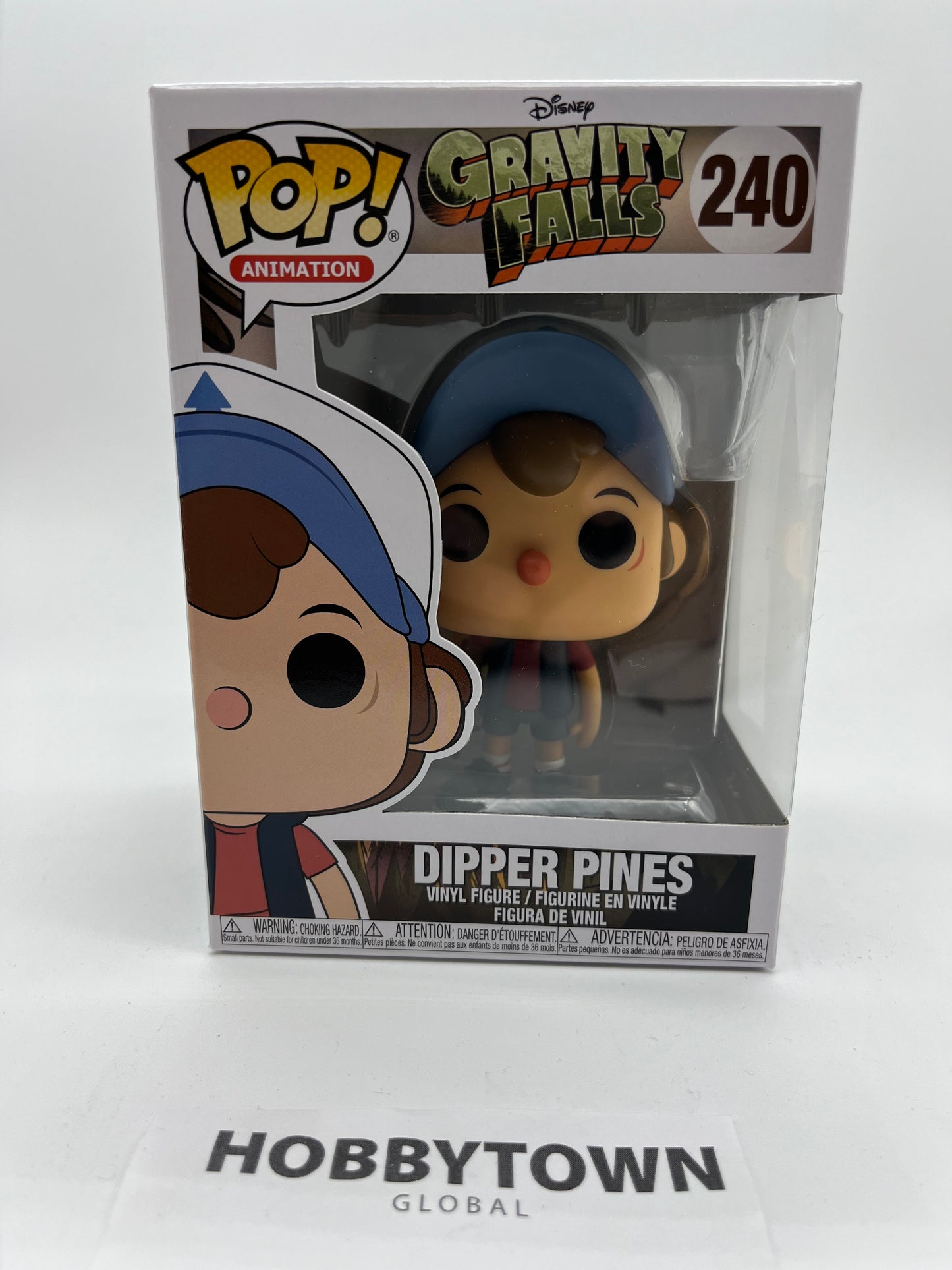 Funko Pop! Gravity Falls: Dipper Pines  #240 Collectible Vinyl Figure