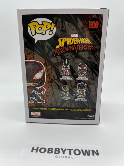 Funko Pop!  Marvel Venom - Miles Morales #600 Collectible Vinyl Figure