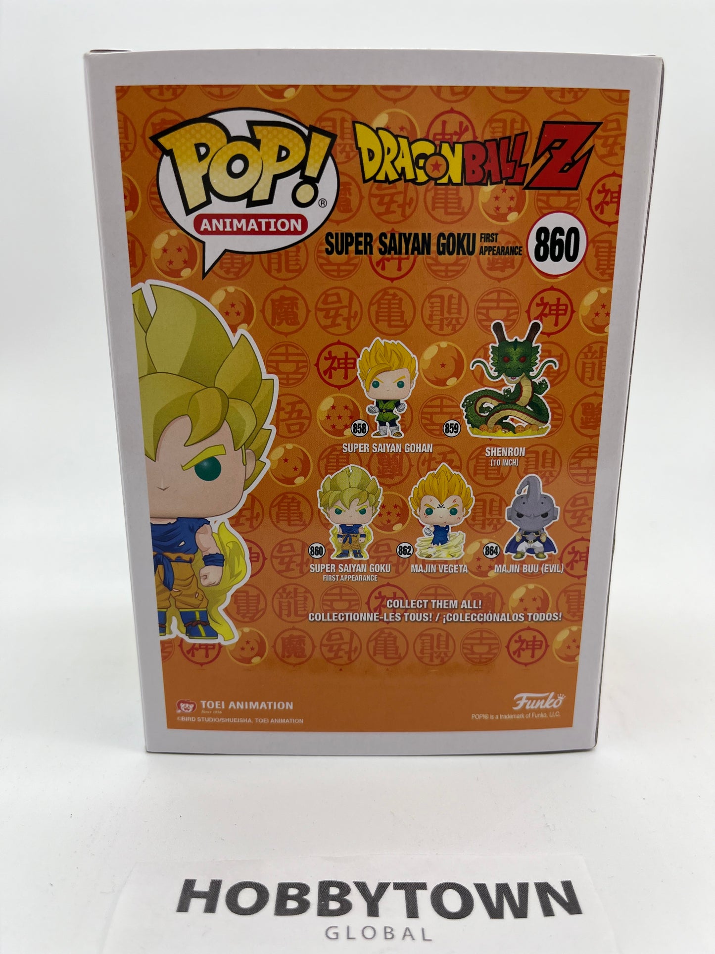 Funko Pop! Dragon Ball Z Glow-in-The-Dark Super Saiyan Goku  #948  Collectible Vinyl Figure