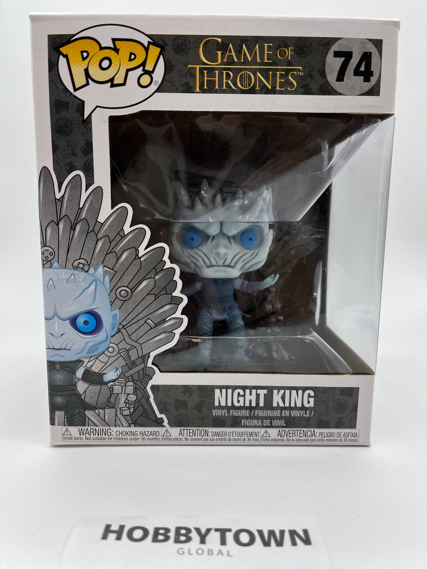 Funko POP! Deluxe: Game of Thrones - Night King Sitting on Throne #74 Collectible Vinyl Figure