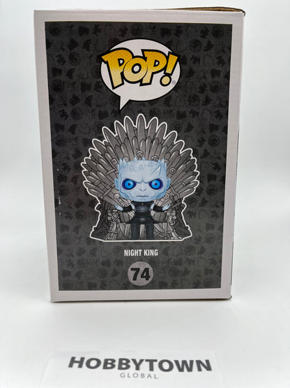 Funko POP! Deluxe: Game of Thrones - Night King Sitting on Throne #74 Collectible Vinyl Figure