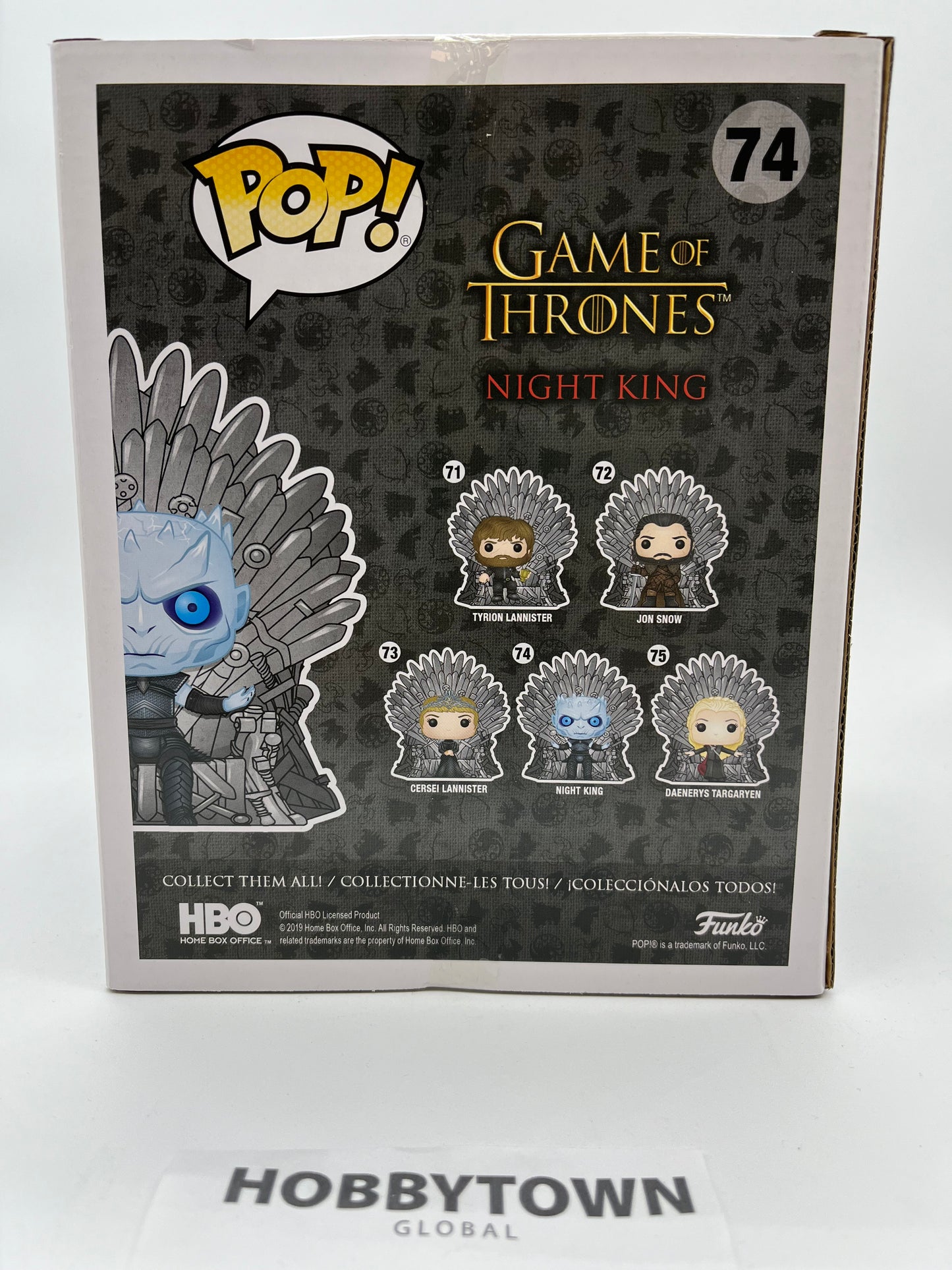 Funko POP! Deluxe: Game of Thrones - Night King Sitting on Throne #74 Collectible Vinyl Figure