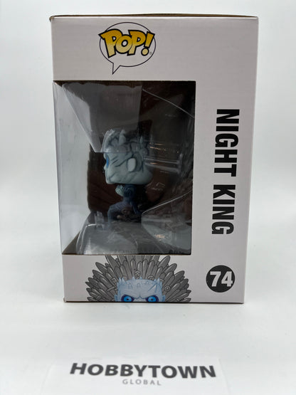 Funko POP! Deluxe: Game of Thrones - Night King Sitting on Throne #74 Collectible Vinyl Figure