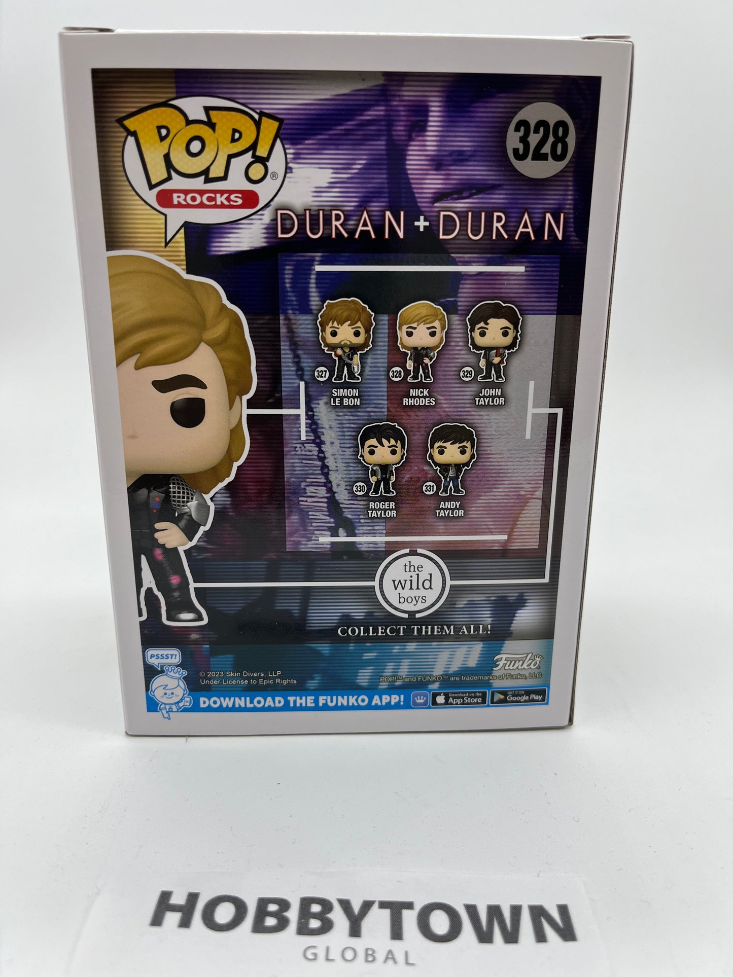 Funko Pop! Rocks: Duran Duran - Wild Boys, Nick Rhodes #328 Collectible Vinyl Figure