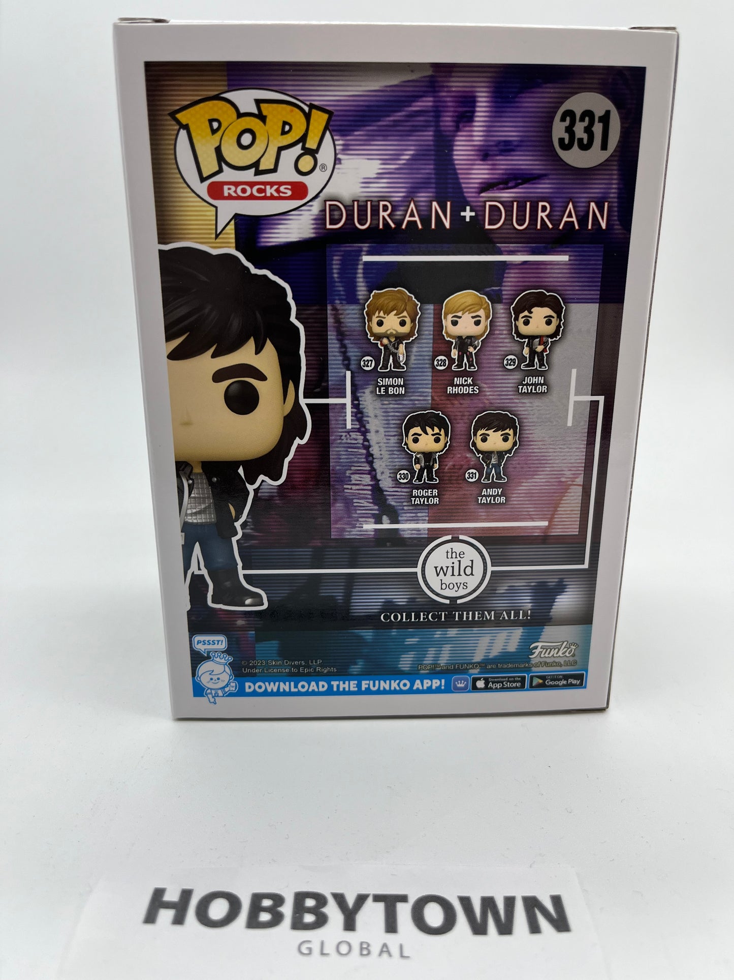 Funko Pop! Rocks: Duran Duran - Wild Boys, Andy Taylor #331 Collectible Vinyl Figure