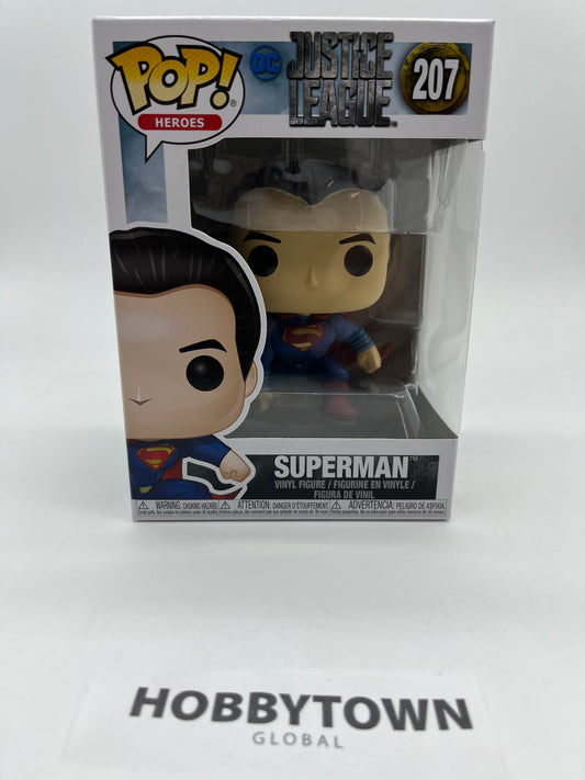 Funko POP! DC Justice League - Superman #207 Collectible Vinyl Figure