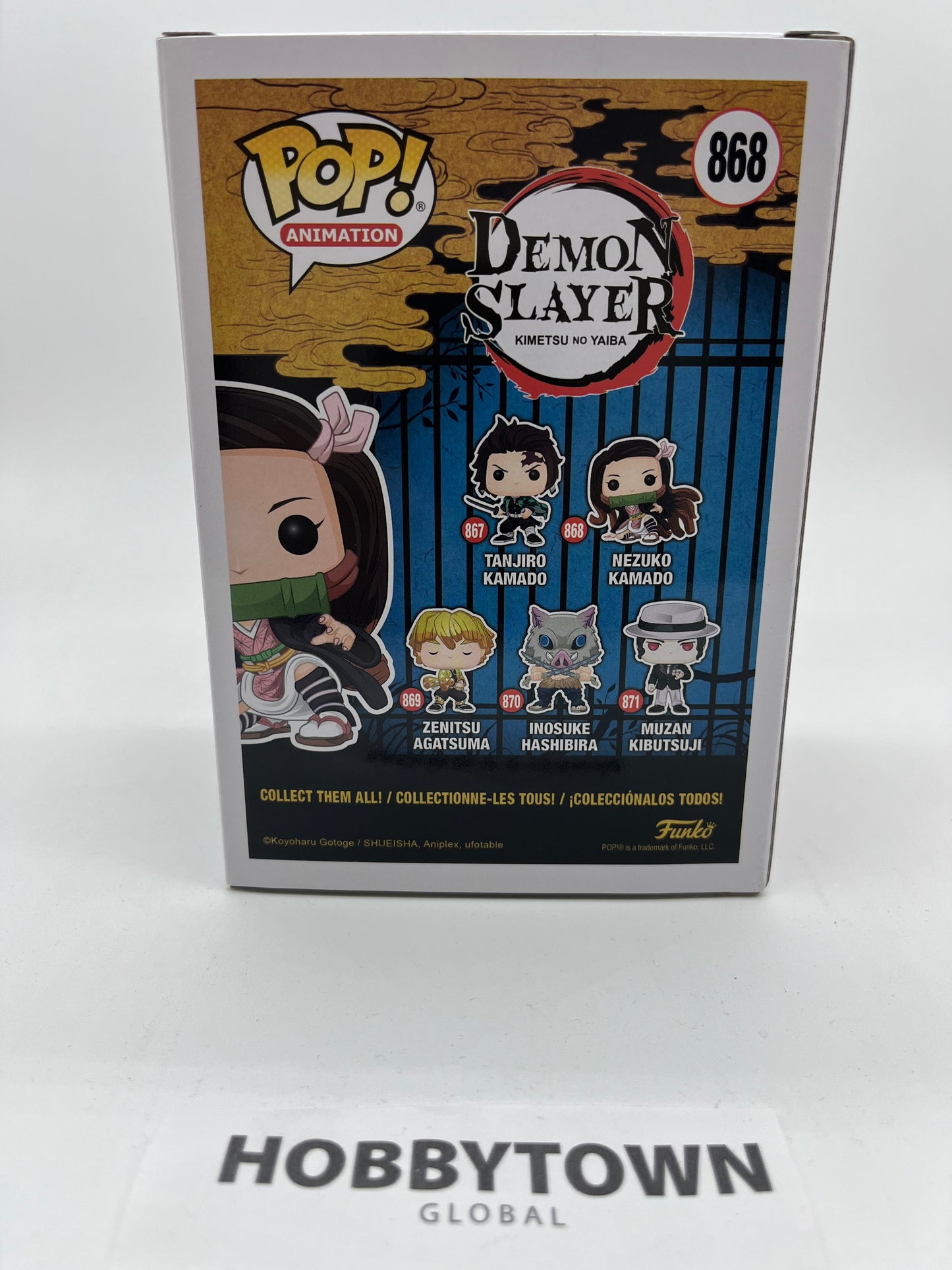 Funko Pop! Animation: Demon Slayer - Nezuko Kamado #868 Collectible Vinyl Figure