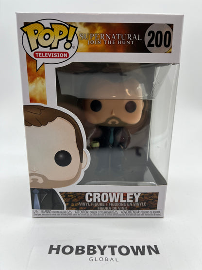 Funko POP TV: Supernatural - Crowley #200 Collectible Vinyl Figure