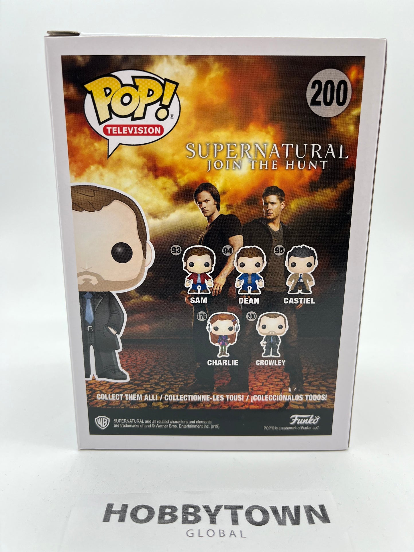 Funko POP TV: Supernatural - Crowley #200 Collectible Vinyl Figure