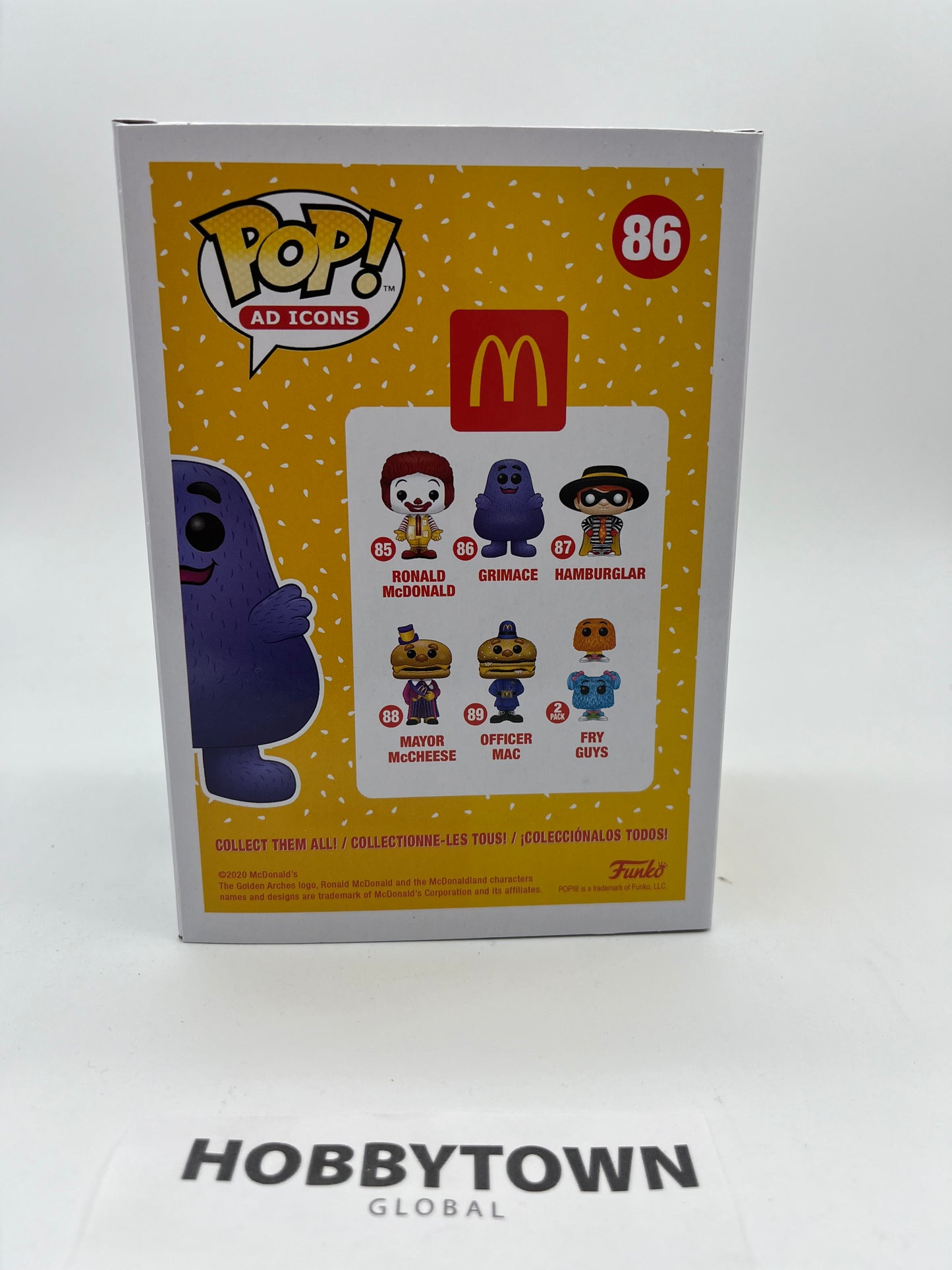 Funko Pop! Ad Icons - McDonald's Grimace #86 Vinyl Figure