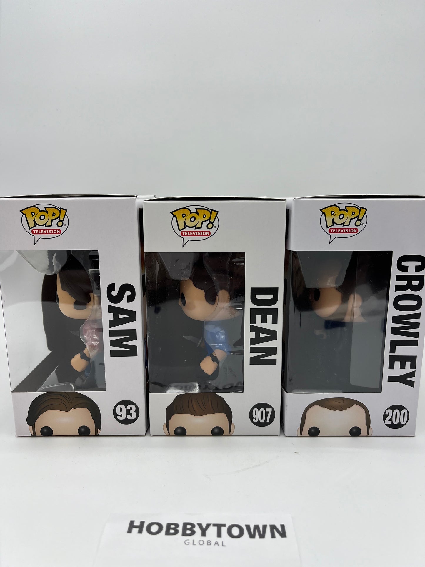 Funko Pop! Supernatural - Set of 3 - Sam, Dean, and Crowley