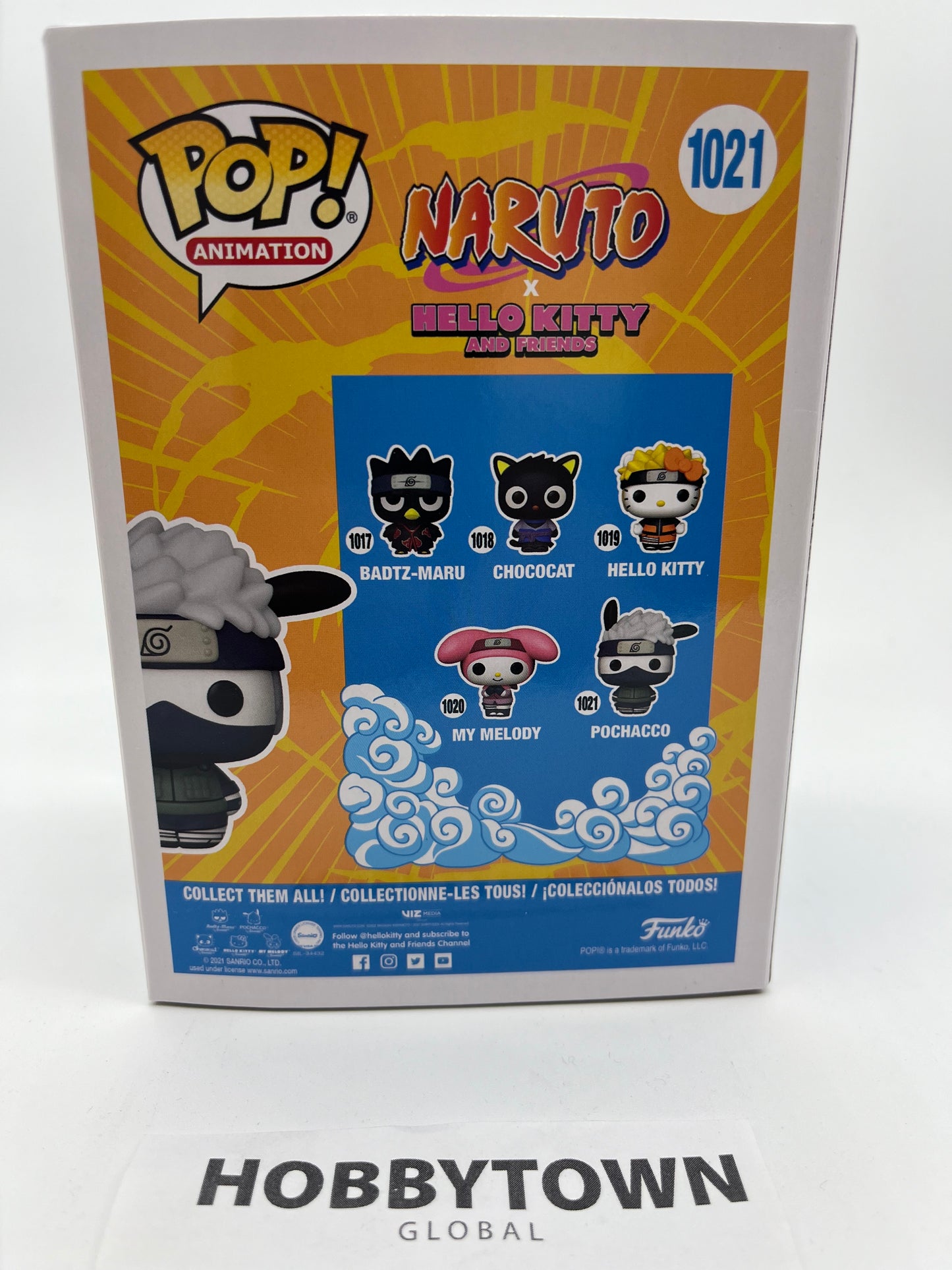 Funko Pop! Sanrio/Naruto - Pochaco #1021 Collectible Vinyl Figure