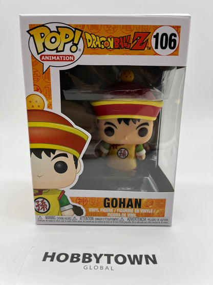 Funko Pop! Animation: Dragon Ball Z -Gohan #106 Collectible Vinyl Figure