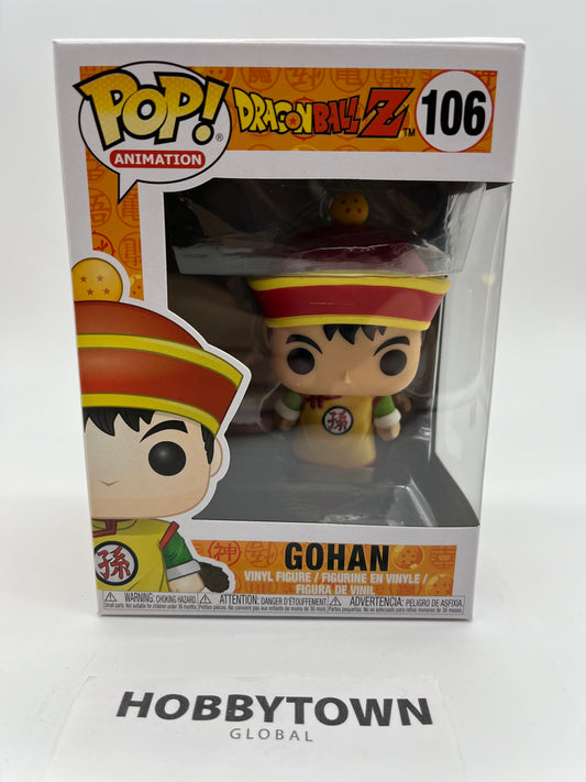 Funko Pop! Animation: Dragon Ball Z -Gohan #106 Collectible Vinyl Figure