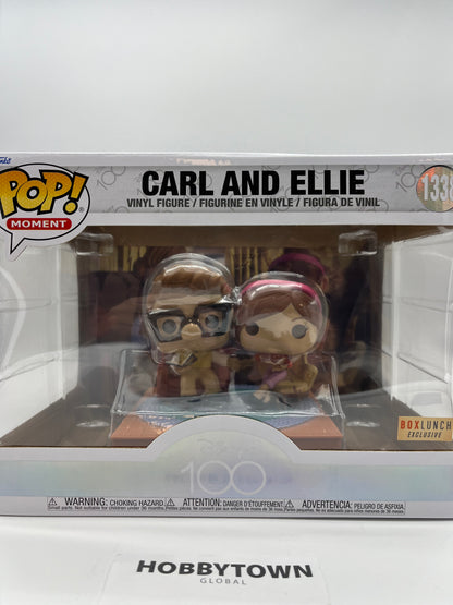 Funko Pop! Moment: Young Carl and Ellie #1338 Up Disney 100 Box Lunch Exclusive