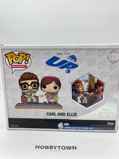 Funko Pop! Moment: Young Carl and Ellie #1338 Up Disney 100 Box Lunch Exclusive