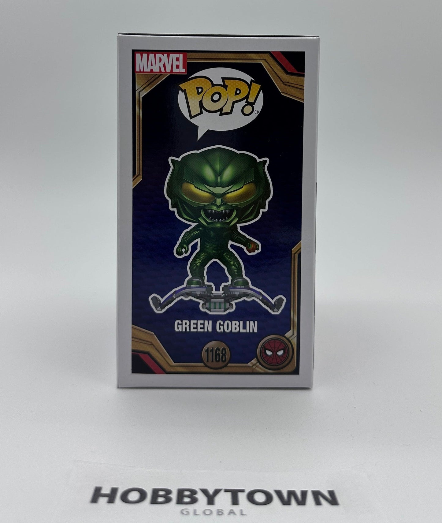 Funko Pop! Marvel: Spider-Man: No Way Home - Green Goblin Special Edition Metallic Exclusive #1168 Collectible Vinyl Figure