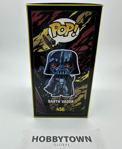 Funko POP! Star Wars Retro Art Darth Vader #456  (Special Edition Exclusive)  Collectible Vinyl Figure