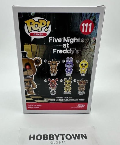 Funko Pop! Games: Five Nights at Freddy's - Nightmare Freddy #111 Collectible Vinyl Figure