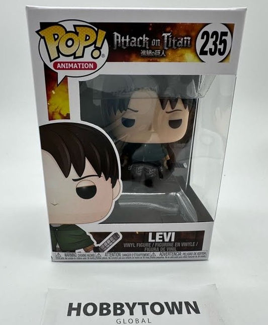 Funko POP! Animation: Attack on Titan Captain Levi Ackerman #235 Collectible Vinyl Figure