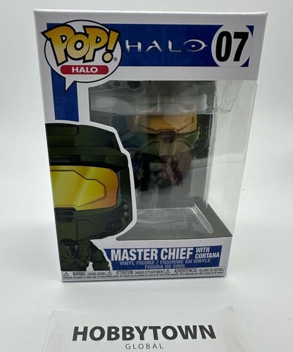 Funko POP! Games: Halo - Master Chief with Cortana #07 Collectible Vinyl Figure