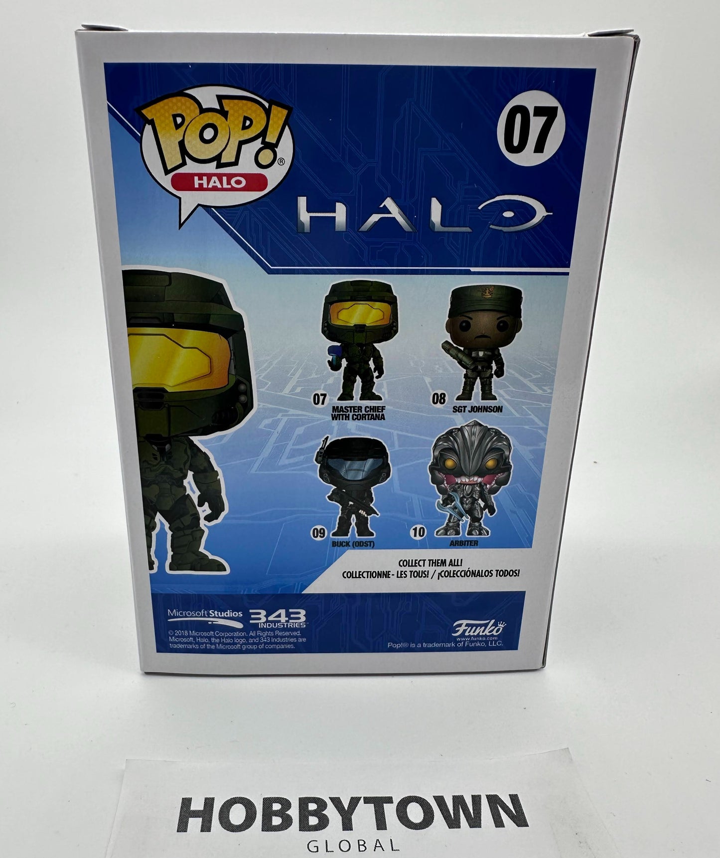 Funko POP! Games: Halo - Master Chief with Cortana #07 Collectible Vinyl Figure