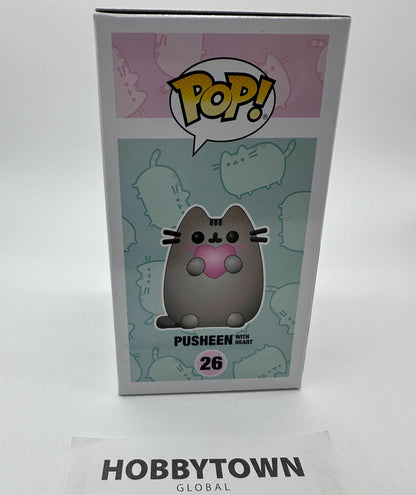 Funko Pop! Pusheen the Cat with Heart #26 Collectible Vinyl Figure