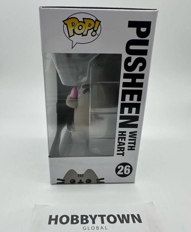 Funko Pop! Pusheen the Cat with Heart #26 Collectible Vinyl Figure