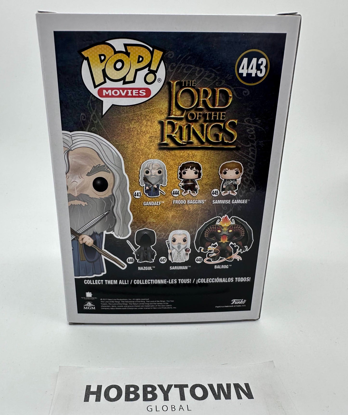 Funko POP Movies: The Lord of The Rings Gandalf #443 Collectible Vinyl Figure