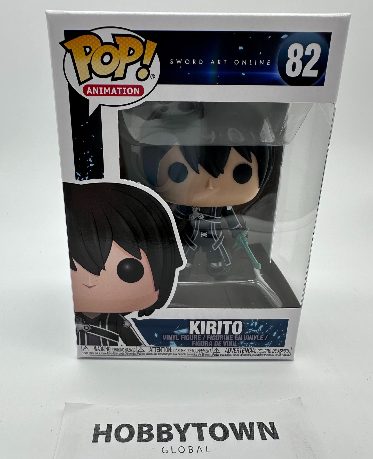 Funko POP! Anime: Sword Art Online Kirito #82 Collectible Vinyl Figure