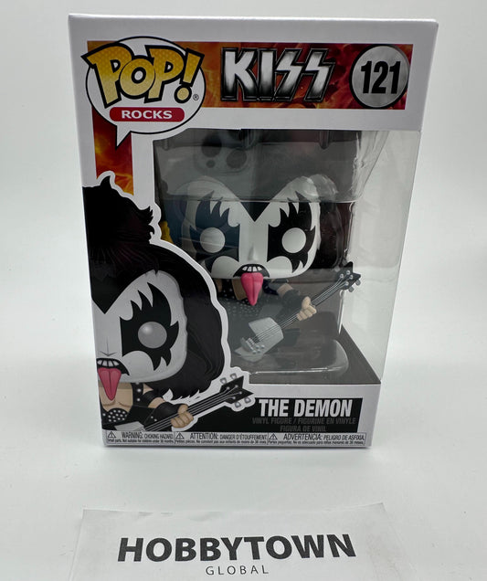 Funko Pop! Rocks: Kiss - The Demon #121 Collectible Vinyl Figure