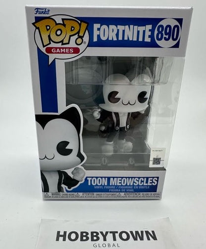 Funko Pop! Games: Fortnite - Toon Meowscles #890 Collectible Vinyl Figure