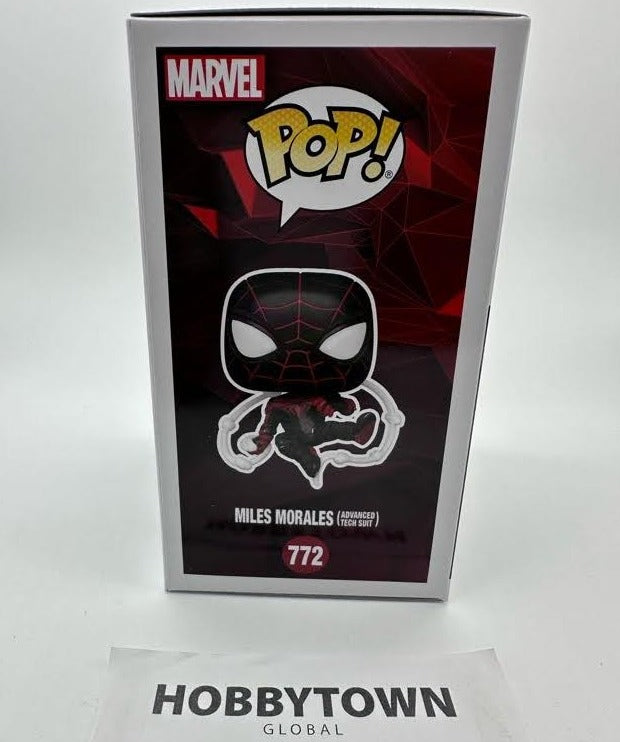 Funko POP! Games: Spider-Man: Miles Morales - Advanced Tech Suit #772 Gamerverse Collectible Vinyl Figure