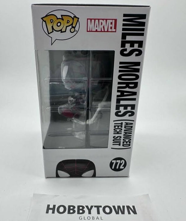 Funko POP! Games: Spider-Man: Miles Morales - Advanced Tech Suit #772 Gamerverse Collectible Vinyl Figure