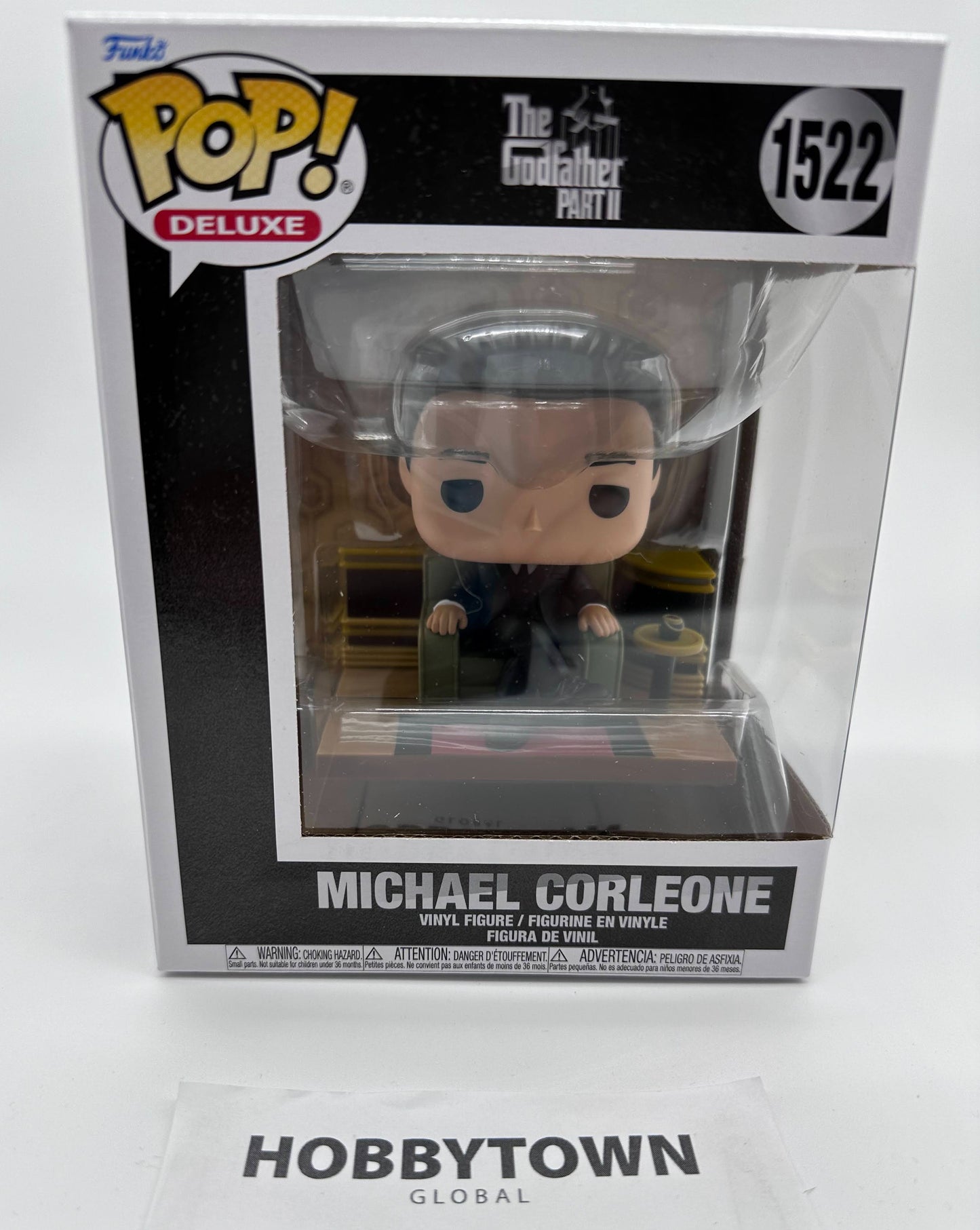 Funko Pop! Deluxe: The Godfather Part II - Michael Corleone in Chair #1522 Collectible Vinyl Figure