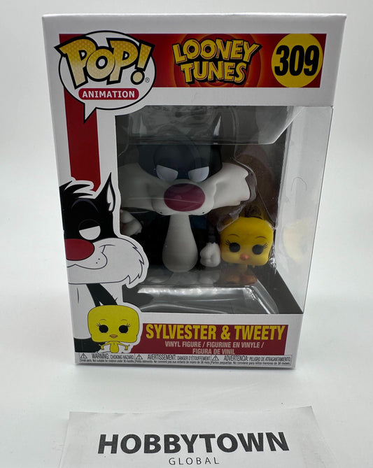 Funko Pop! Animation: Looney Tunes - Sylvester & Tweety #309 Collectible Vinyl Figure