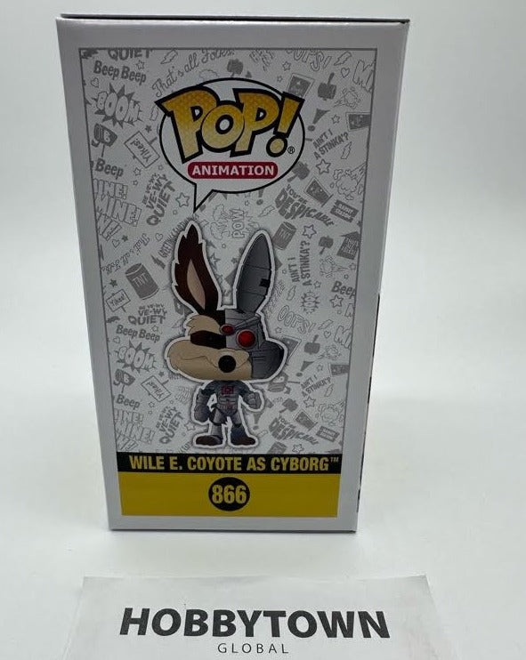 Funko Pop! DC Looney Tunes: Wile E. Coyote as Cyborg #866 Collectible Vinyl Figure