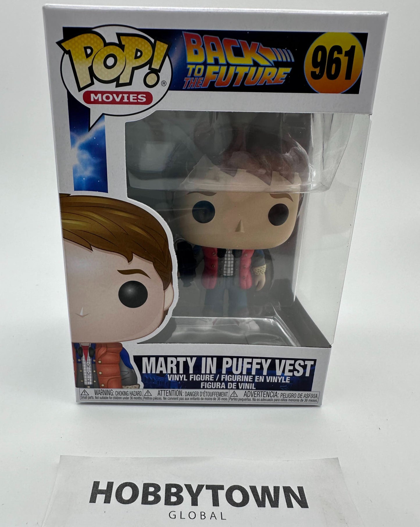 Funko Pop! Movies: Back to The Future - Marty McFly in Puffy Vest #961 Collectible Vinyl Figure