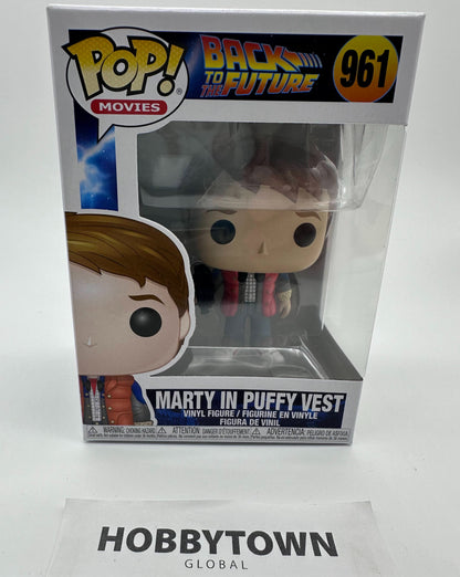 Funko Pop! Movies: Back to The Future - Marty McFly in Puffy Vest #961 Collectible Vinyl Figure