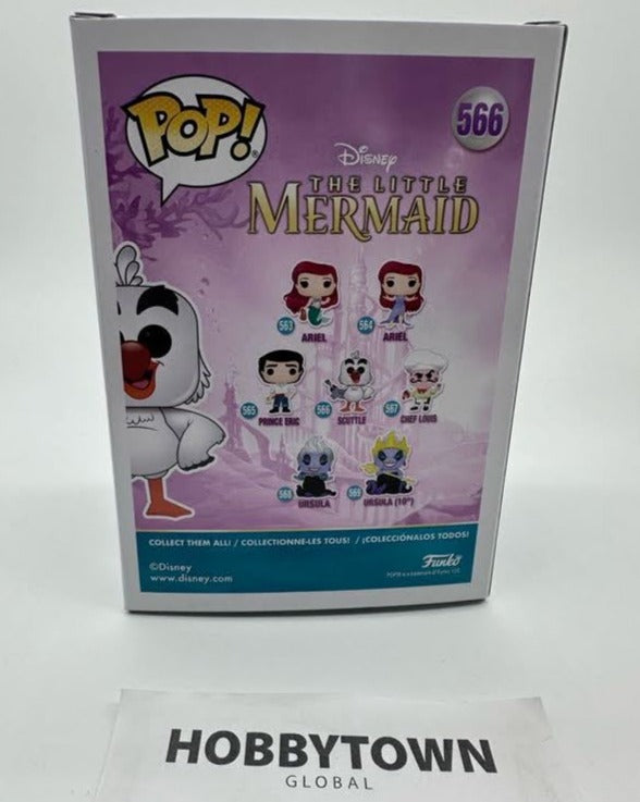 Funko Pop! Disney: Little Mermaid - Scuttle with Fork #566 Collectible Vinyl Figure