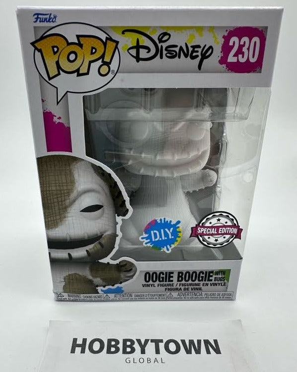 Funko Pop! The Nightmare Before Christmas Oogie Boogie DIY US Special Edition #230 Collectible Vinyl Figure