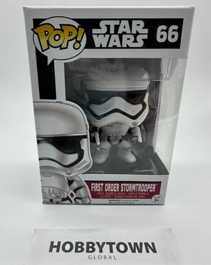 Funko Pop! Star Wars- First Order Stormtrooper #66 Collectible Vinyl Figure