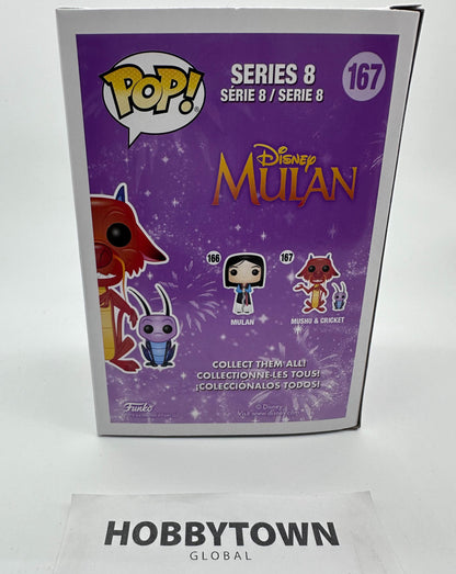 Funko Pop! Disney's Mulan - Mushu and Cricket #167 Collectible Vinyl Figure