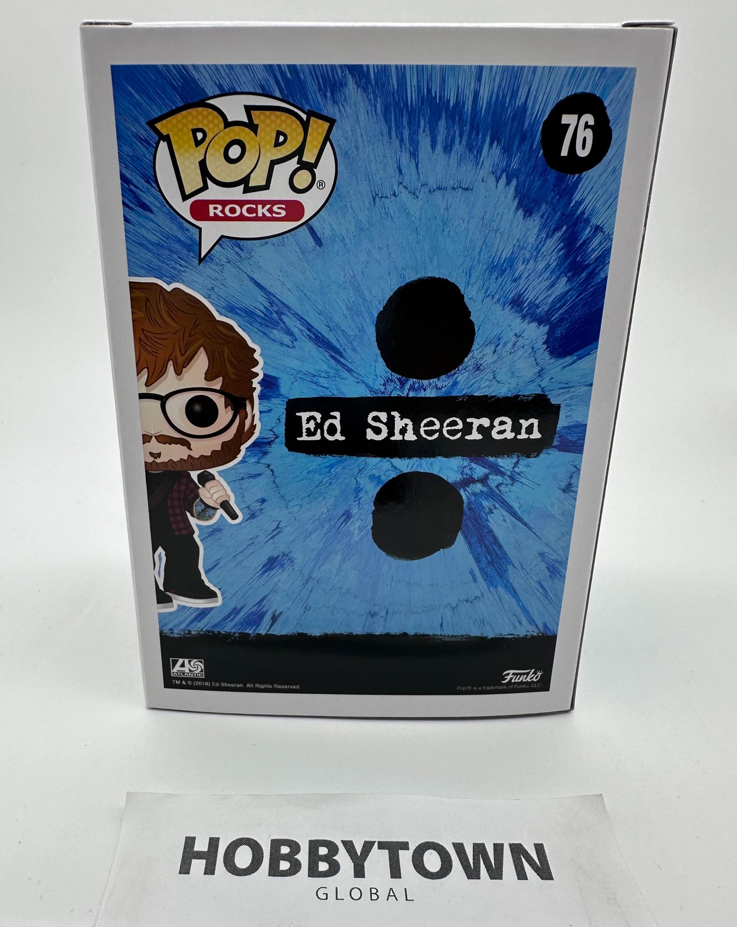 Funko POP! Rocks: Ed Sheeran #76 Collectible Vinyl Figure