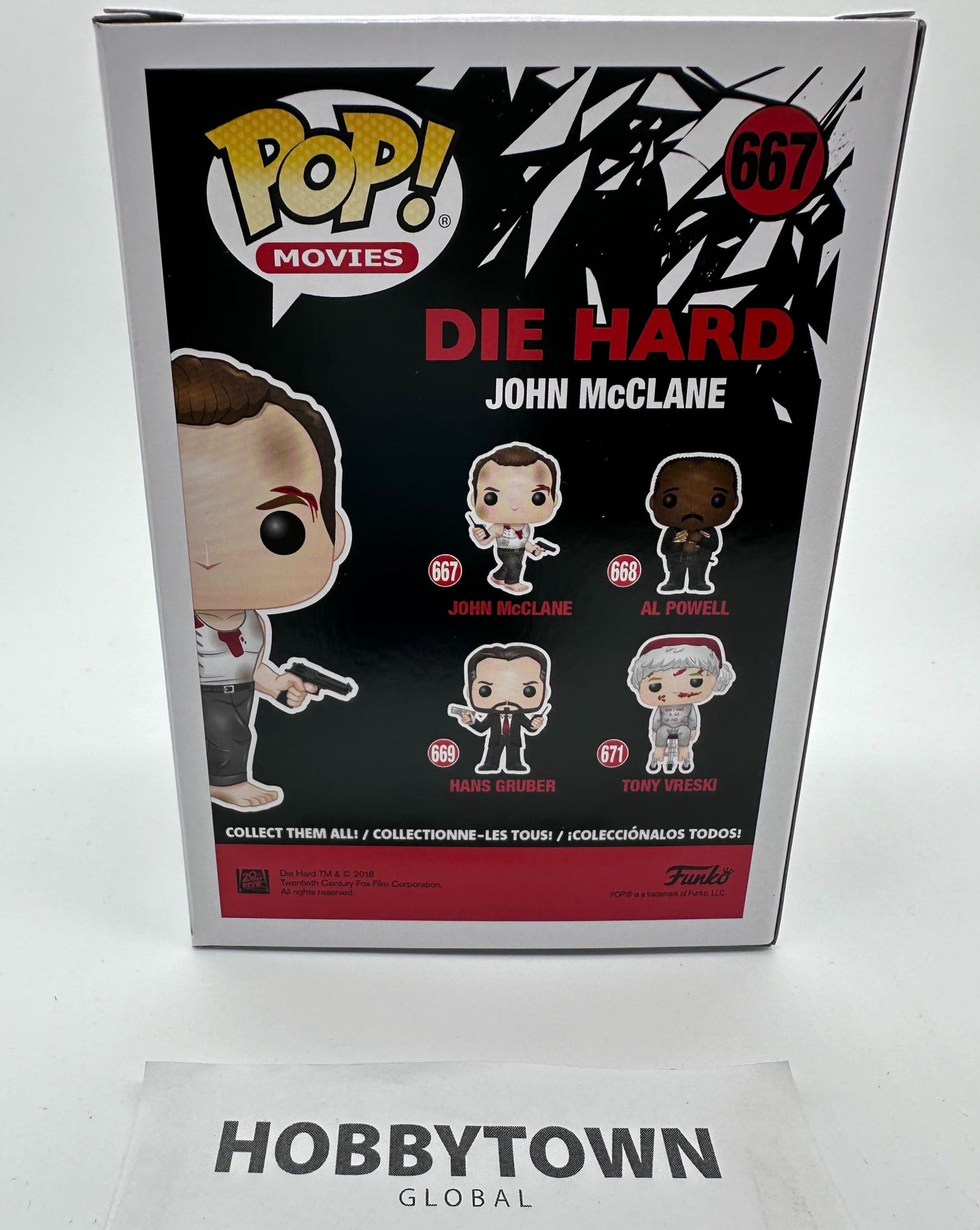 Funko Pop! Movies: Die Hard - John McClane #667 Collectible Vinyl Figure