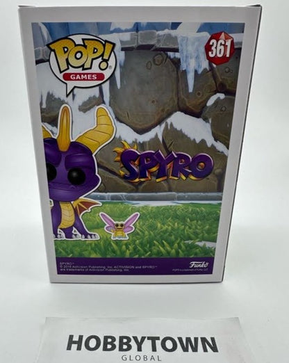 Funko POP! Games: Spyro The Dragon - Spyro & Sparx #361 Collectible Vinyl Figure