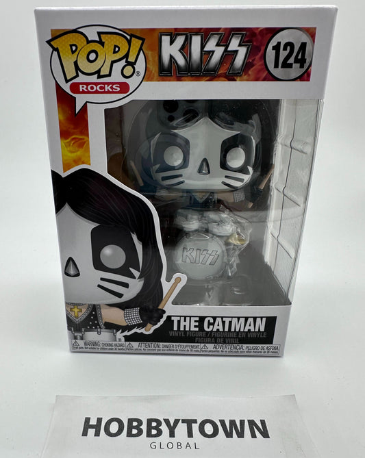 Funko Pop! Rocks: Kiss- Catman #124 Collectible Vinyl Figure