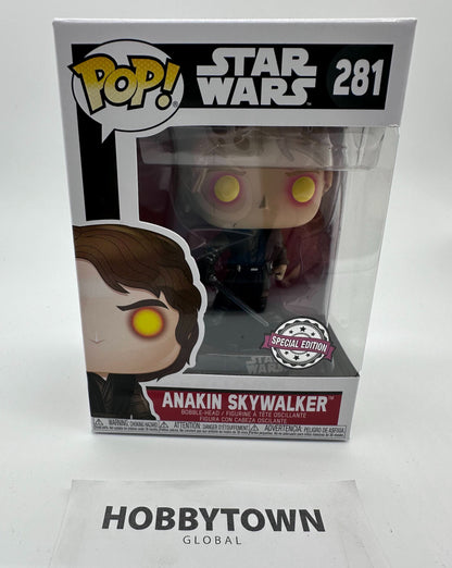 Funko Pop! Star Wars - Anakin Skywalker Dark Side Special Edition #281 Collectible Vinyl Figure